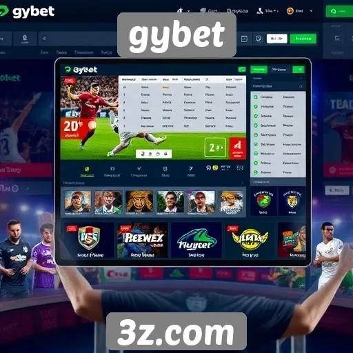 Análise das funcionalidades disponíveis no site gybet