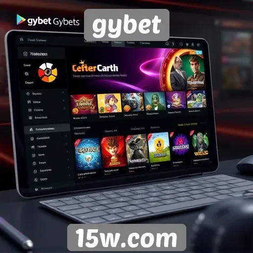 Interface do usuário no gybet e sua navegação